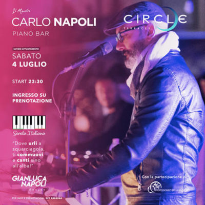 Sabato notte a Soverato piano bar e divertimento al miramare